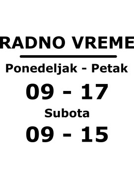 Radno vreme za radnje